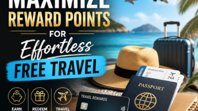 Illustration of Finance Secrets: Maximize Reward Points for Effortless Free Travel